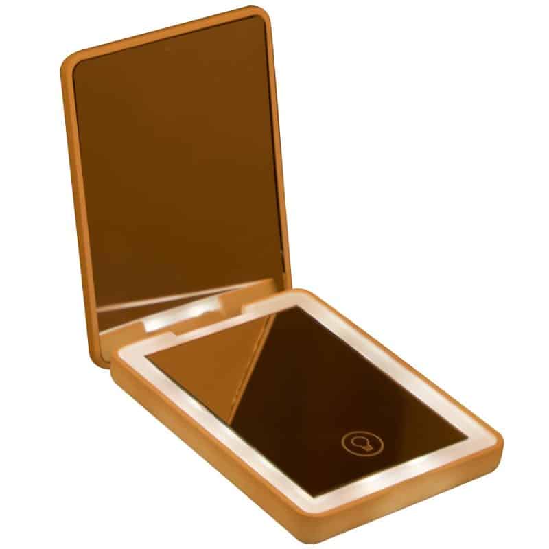 Custom Rechargeable 100% RABS LED Compact Mirror - 4
