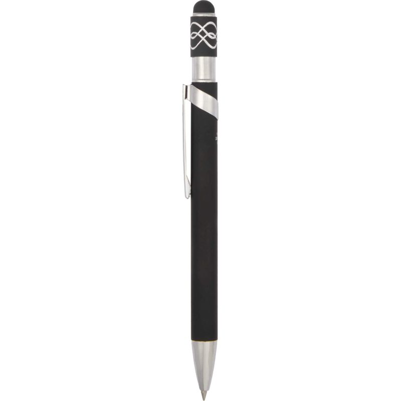Custom Simple Fidget Recycled Stylus Gel Pen - 1