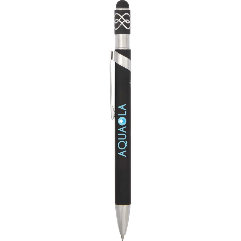 Custom Simple Fidget Recycled Stylus Gel Pen - 3