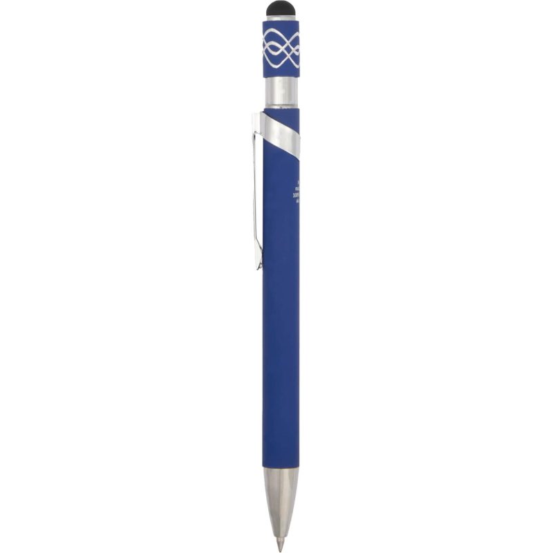 Custom Simple Fidget Recycled Stylus Gel Pen - 4