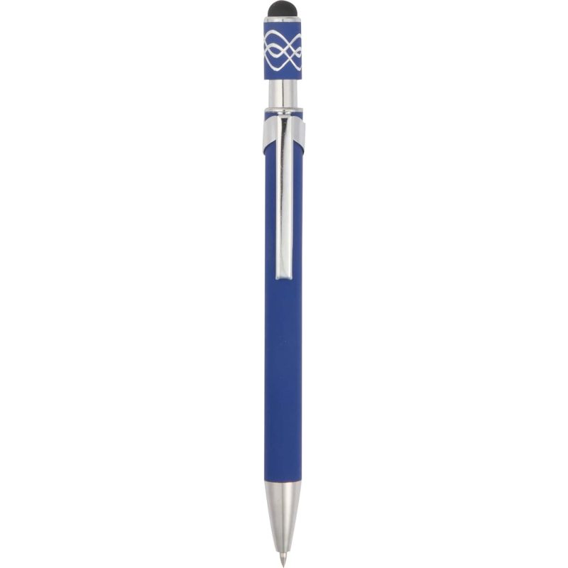 Custom Simple Fidget Recycled Stylus Gel Pen - 5