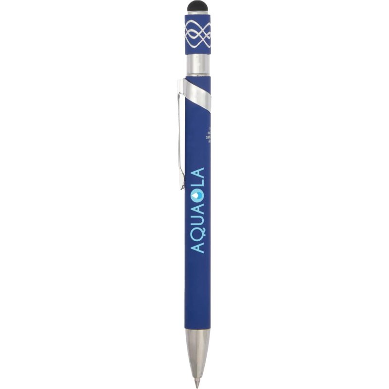 Custom Simple Fidget Recycled Stylus Gel Pen - 6