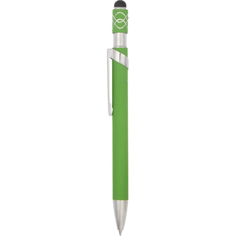 Custom Simple Fidget Recycled Stylus Gel Pen - 7