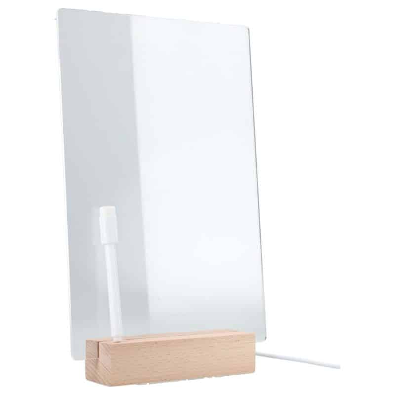 Custom Note Brite Light-Up Acrylic Dry Erase Board - 3