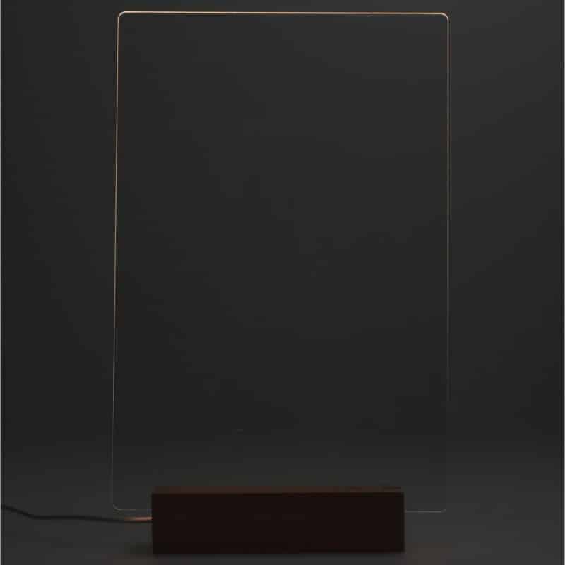 Custom Note Brite Light-Up Acrylic Dry Erase Board - 7