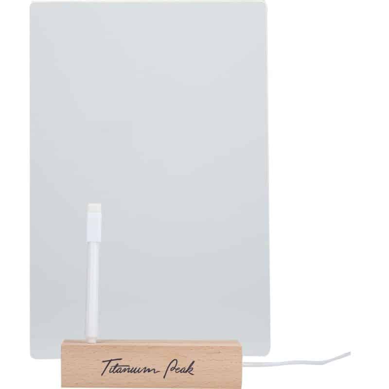 Custom Note Brite Light-Up Acrylic Dry Erase Board