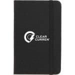 Custom 3.5'' x 5.5'' Recycled Pocket Bound Journal
