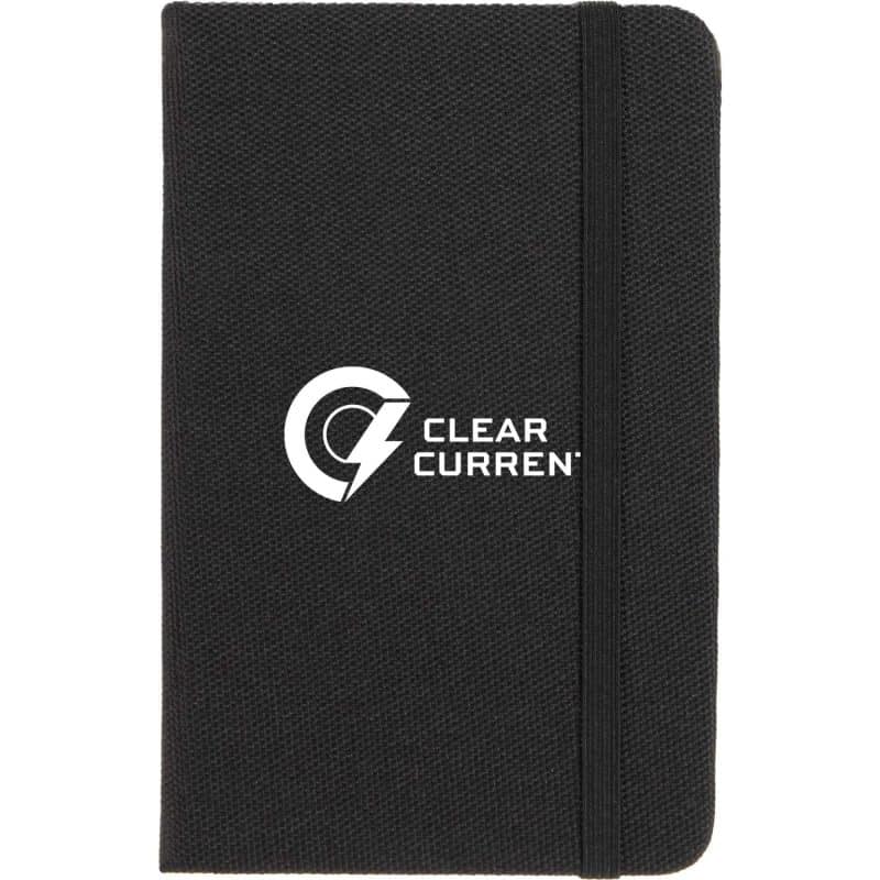 Custom 3.5'' x 5.5'' Recycled Pocket Bound Journal - 2