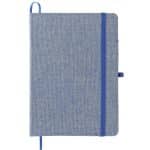 Custom 5'' x 7'' FSC® Recycled Cotton Bound Notebook - 1