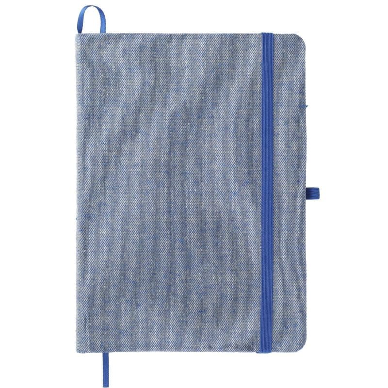 Custom 5'' x 7'' FSC® Recycled Cotton Bound Notebook - 1