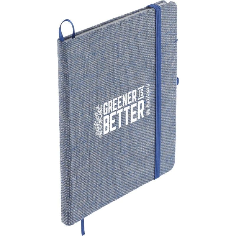 Custom 5'' x 7'' FSC® Recycled Cotton Bound Notebook - 3