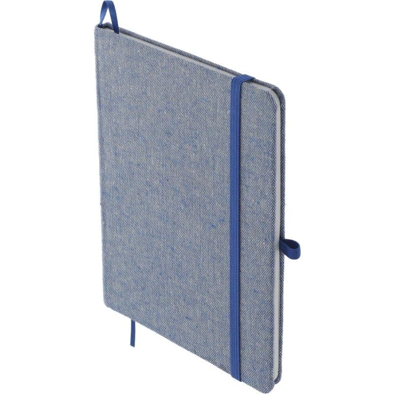 Custom 5'' x 7'' FSC® Recycled Cotton Bound Notebook - 5