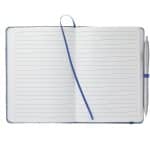 Custom 5'' x 7'' FSC® Recycled Cotton Bound Notebook - 8