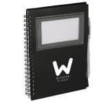 Custom 5'' x 7'' FSC® Recycled Star Spiral Notebook with Pen - 4