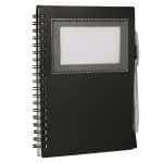Custom 5'' x 7'' FSC® Recycled Star Spiral Notebook with Pen - 7