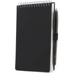 Custom 5'' x 7'' Mineral Stone Field Reporter Notebook with Pen - 1