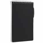 Custom 5'' x 7'' Mineral Stone Field Reporter Notebook with Pen - 3