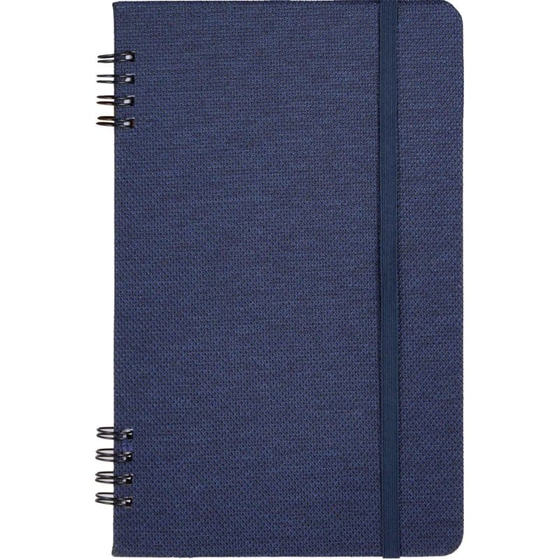 Custom 5'' x 7'' Vila Recycled Spiral Notebook - 3