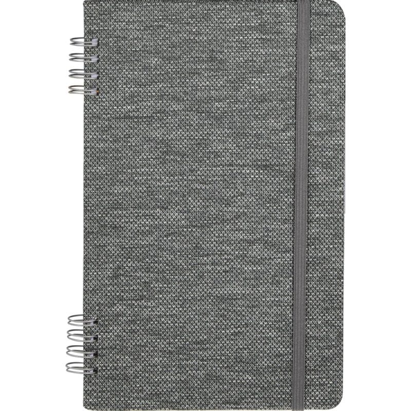 Custom 5'' x 7'' Vila Recycled Spiral Notebook - 5