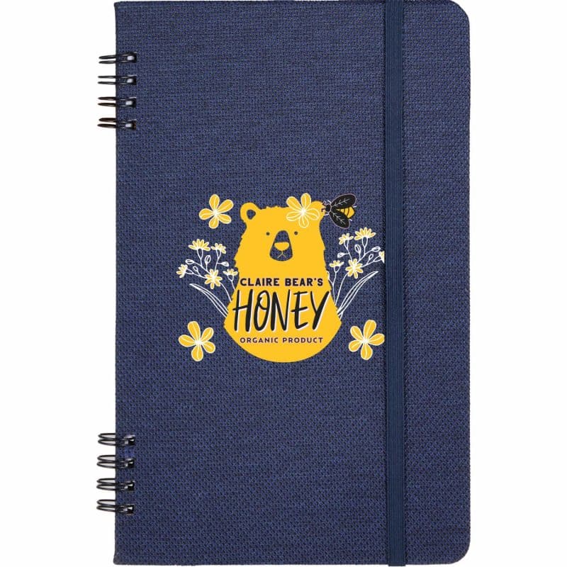 Custom 5'' x 7'' Vila Recycled Spiral Notebook