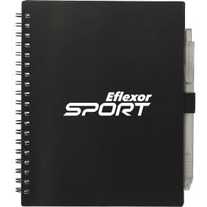 Custom 5.5'' x 7'' FSC® Recycled Spiral Notebook w/ rPET Pen