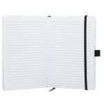 Custom 5.5'' x 8.5'' FSC® Recycled Bamboo Fiber Bound Notebook - 5