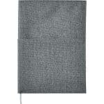 Custom 5''x 7'' FSC® Mix Canvas Pocket Refillable Notebook - 5