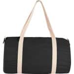 Custom Barrel 18'' 5oz Cotton Canvas Duffle Bag - 3