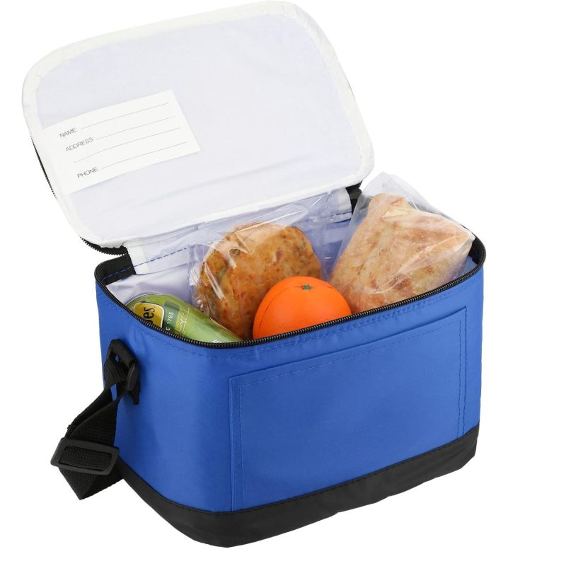 Custom Classic Insulated 6-Can Cooler Lunch Bag - 3