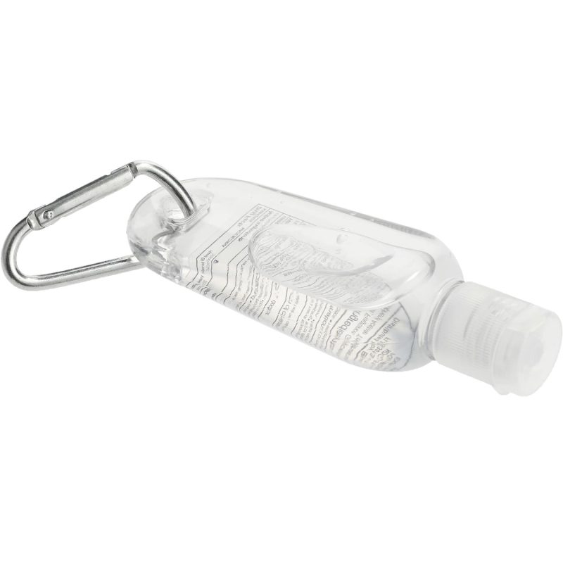 Custom Clip-N-Go 1oz Hand Sanitizer with Mini Carabiner - 7