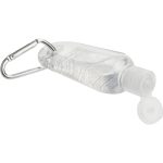 Custom Clip-N-Go 1oz Hand Sanitizer with Mini Carabiner - 8