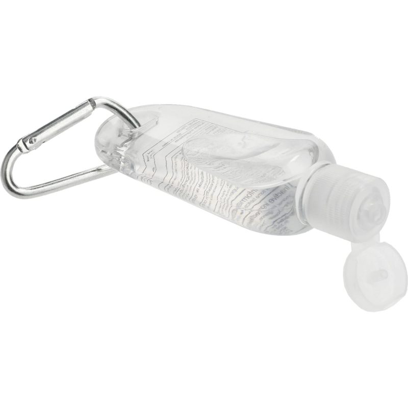 Custom Clip-N-Go 1oz Hand Sanitizer with Mini Carabiner - 8