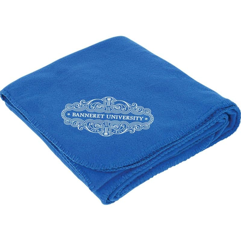 Custom Cozy Fleece Blanket - 50'' x 60'' Unfolded - 6