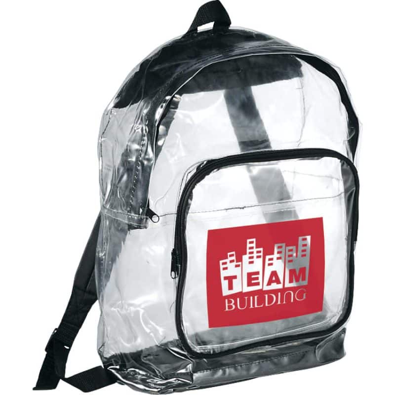 Custom Rally Event Friendly Clear Backpack - 2