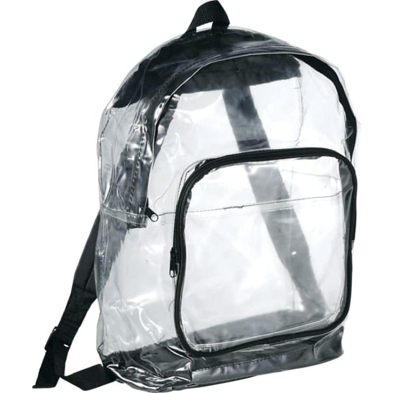Custom Rally Event Friendly Clear Backpack - 5