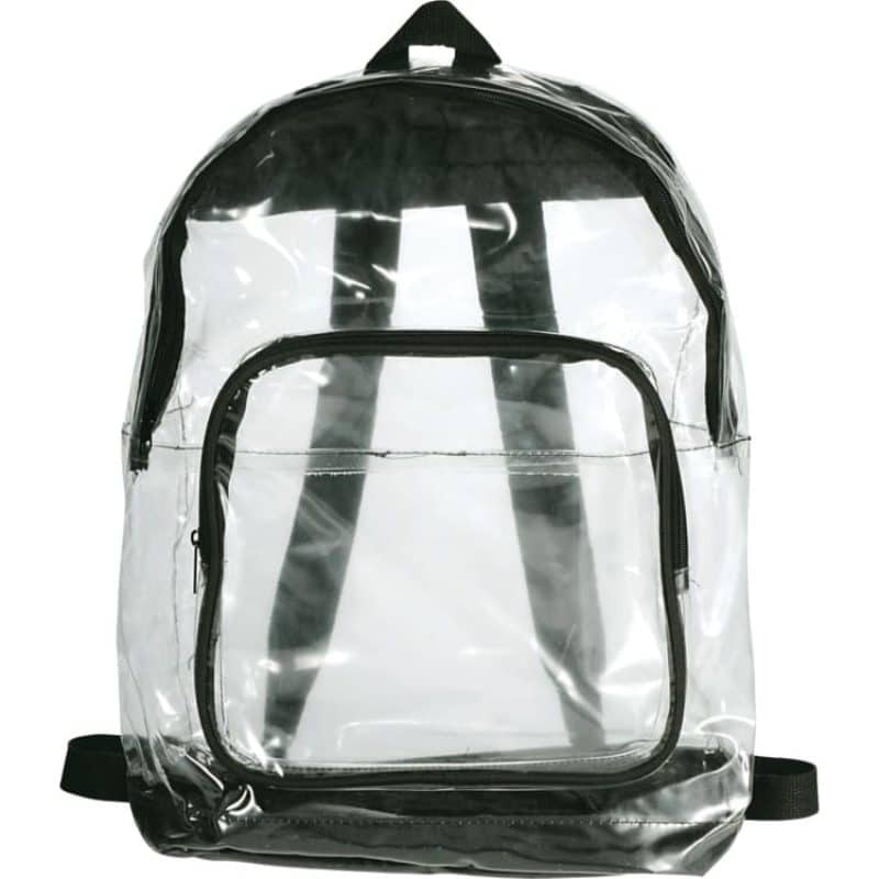 Custom Rally Event Friendly Clear Backpack - 7