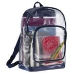 Custom Rally Event Friendly Clear Backpack - 9