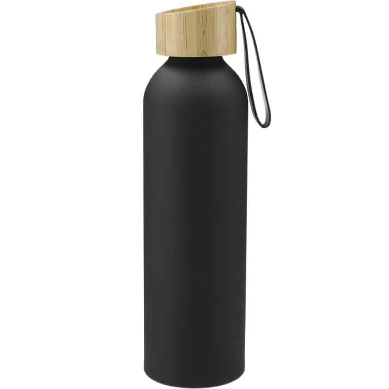 Custom Ryze Aluminum Sports Water Bottle 22 oz with FSC® Bamboo Lid - 1