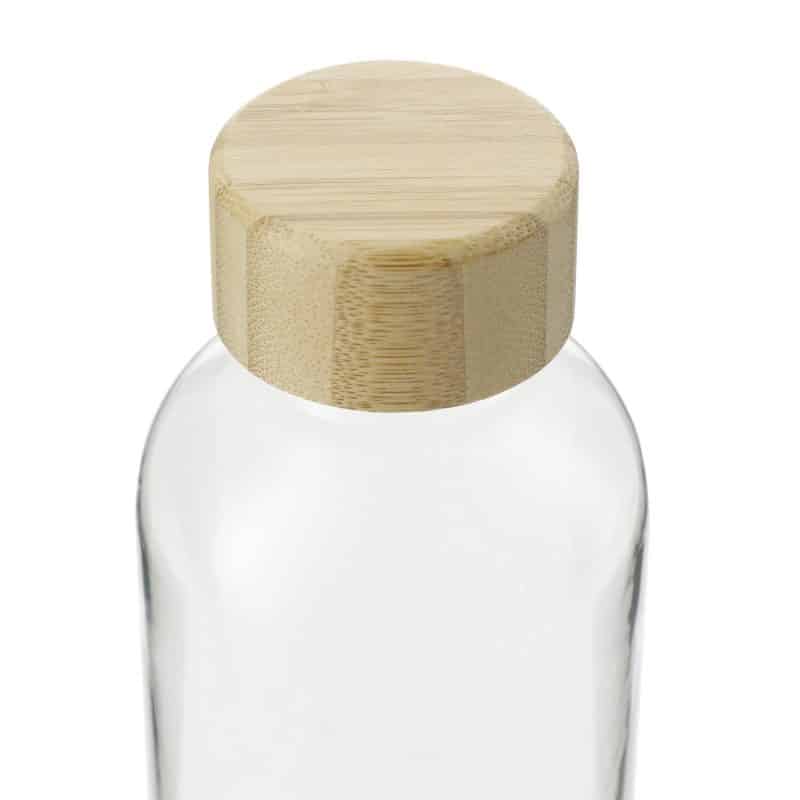 Custom Sona 22oz rPET Reusable Bottle w/ FSC® 100% Bamboo Lid - 5