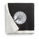 Custom Super Soft Large Fleece Sherpa Blanket - 50'' x 60'' Unfolded - 1