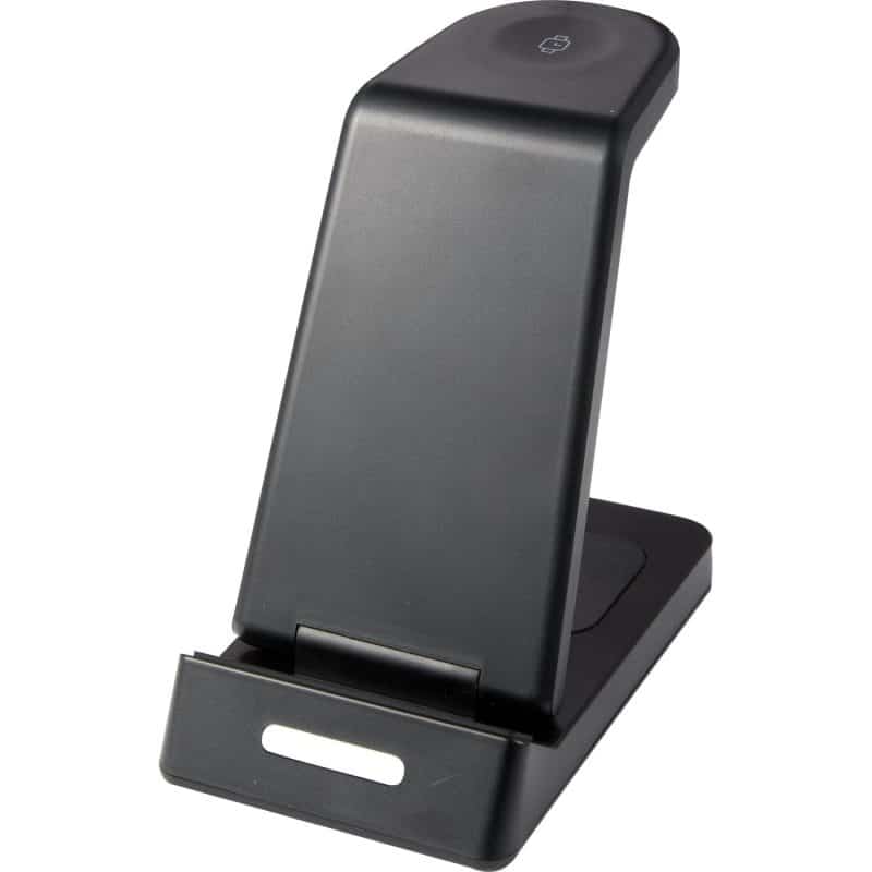 Custom TriCharge 3-in-1 Wireless 15W Charging Stand - 3