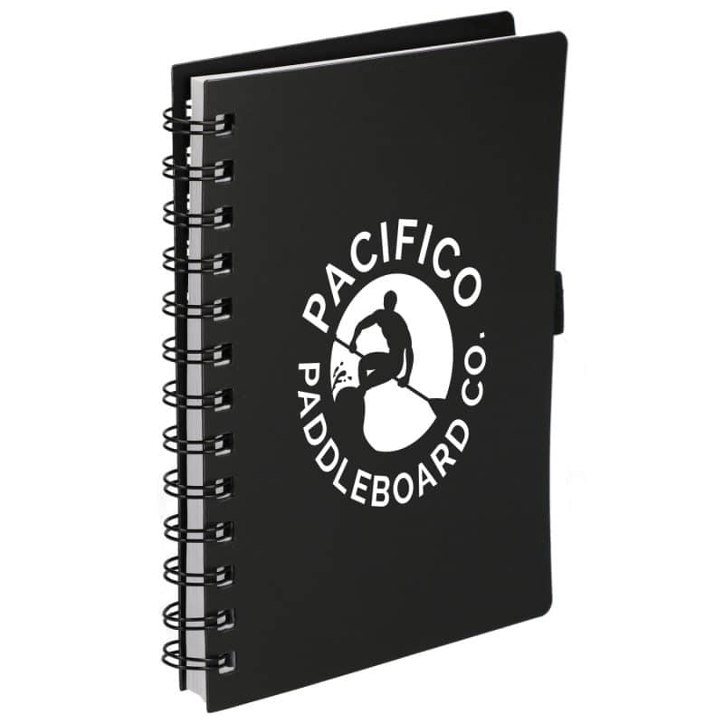 Custom 5.5'' x 7'' FSC® Recycled Coordinator Spiral Notebook - 3