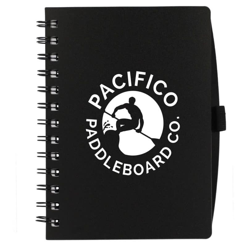 Custom 5.5'' x 7'' FSC® Recycled Coordinator Spiral Notebook