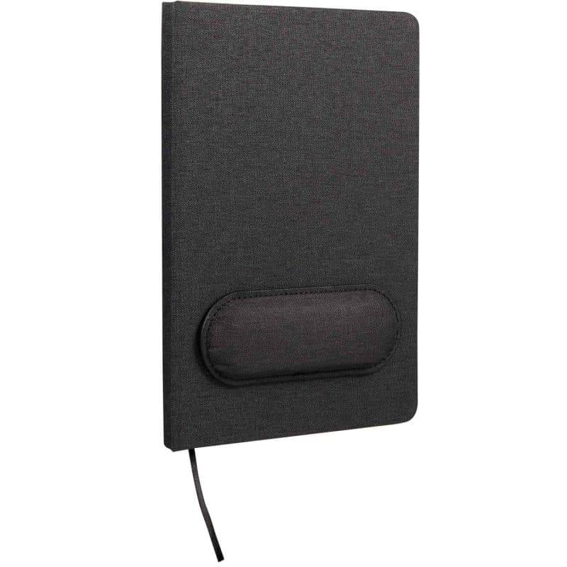 Custom 5.5'' x 8.5'' FSC® Recycled PET Office Bound Notebook - 8