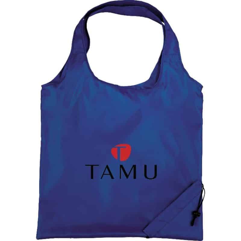 Custom Bungalow Foldaway Shopper Tote Bag - 5