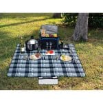 Custom Cozy Park Fleece Blanket - 52'' x 49'' Unfolded - 9