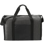 Custom Grid Boxy Duffle Bag - 1
