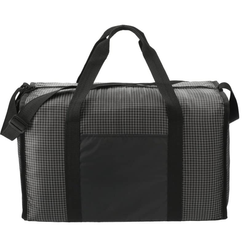 Custom Grid Boxy Duffle Bag - 1