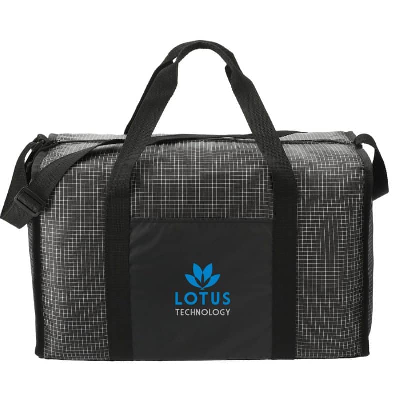 Custom Grid Boxy Duffle Bag - 4