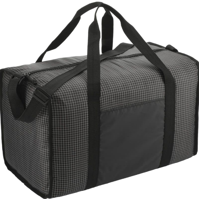 Custom Grid Boxy Duffle Bag - 5